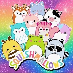 Squishmallows 3.5” Mini Plush Clip-On Keychain